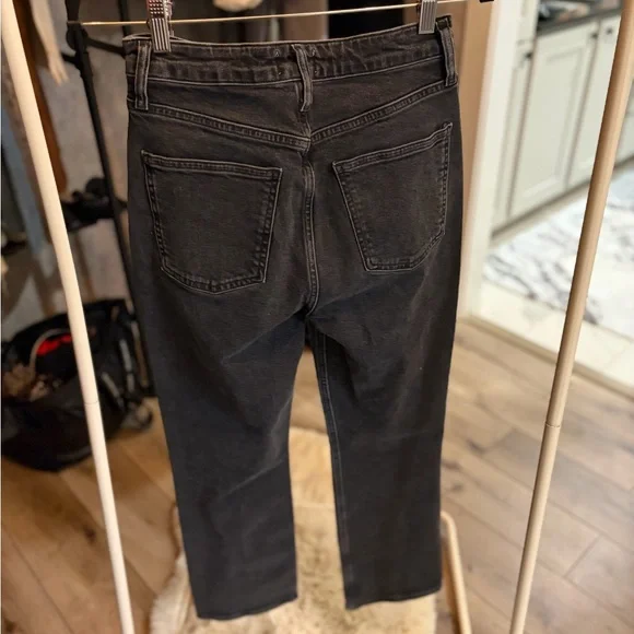 Agolde Womens Charcoal Slim Jeans - Picture 4 of 4